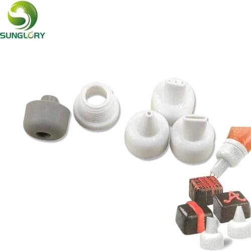 Candy Melt Decorating Tip Set 5PCS/SET Reusable Plastic Icing Piping Tips Set Pastry Nozzles Coupler Molds For Baking Kitchen