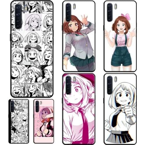 Ochako Uraraka My Hero Academia For OPPO A91 A83 A15 A1K A5S A31 A53 A5 A9 2020 F5 F7 A52 A72 Reno 2 Z 4 Pro Phone Cover