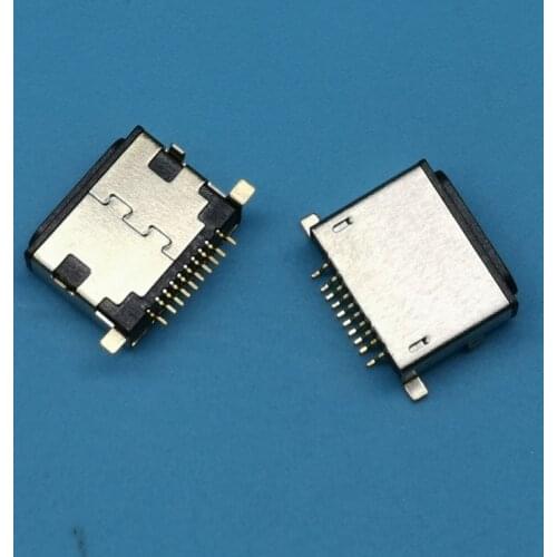 10pcs For Lightning Female Socket For iPhone 5S 6S Female 10Pin SMT