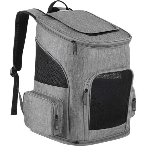 Pet Carrier Backpack for Small Dog Large Ventilation Small Dog Carrier Backpack Pet Carrier for Outdoor Use Hiking Camping