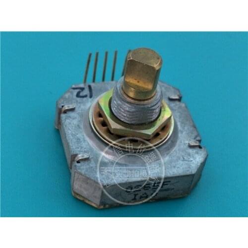 [VK] 0265F 1AO curved foot shaft encoder length 16MMF switch