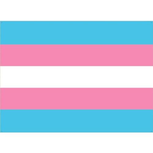 Aerlxemrbrae flag rainbow new transgender flag 5ft * 3 ft - 100% Polyester Gay Pride gay flag