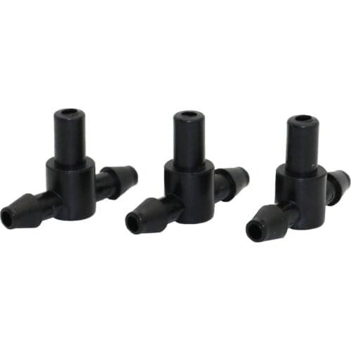 Barbed Garden Water Connectors Three-way Tees For Connecting 4/7mm Hose 6mm Nozzles Head Irrigation System Pipe Fittings 500 Pcs