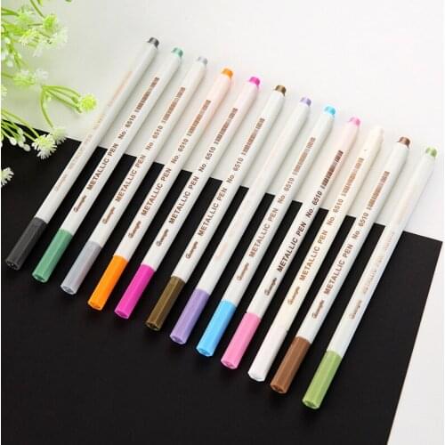 1PC Multipurpose DIY Album Metal Pen Photo Photo Graffiti Pen Metal Pen Color Pen Explosion Box Coloring Pen Paint Marker
