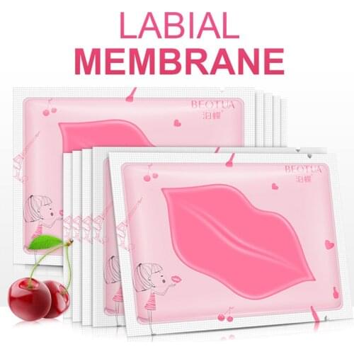 10/20Pcs Lip Anti-wrinkle Anti Ageing Sleeping Mask Lips Moisturizing Collagen Patch Pad Gel Lips Care For Men Women