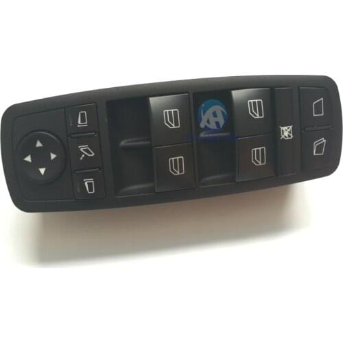 2518300390 NEW Power Window Switch Window Control Switch For Mercedes-Benz 2006-2014 W251 X164 GL550 GL450 black / beige