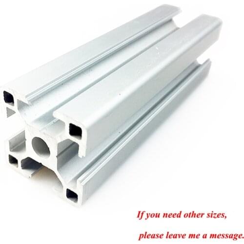 3030 3D Printer Parts 3030 Aluminum Profile European Standard Anodized Linear Rail Aluminum Profile 3030 Extrusion 3030 cnc part