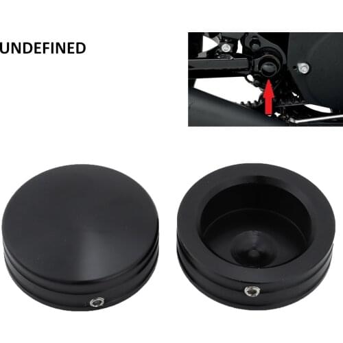 Aluminum Flat Cover Motorcycle Swingarm Pivot Bolt Covers For Harley Sportster 1200 Roadster Low Iron883 XL1200S 2004-2013