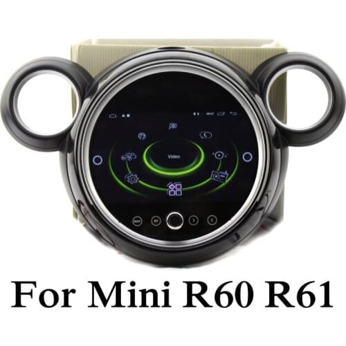 Android 10 9 Inch Car Multimedia Player GPS Navigation CarPlay LNAVI Stereo Radio for 2010-2016 Mini Countryman R60 Paceman R61