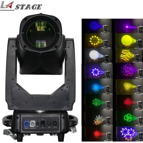 Free Shipping 400W Lyre Beam Spot Wash 3in1 Moving Head Light 3 Facet Prism 21 DMX Channel with RDM Stage Light DJ Equipment