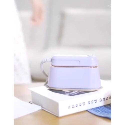 Mini electric iron,portable handheld folding pressing steam travel