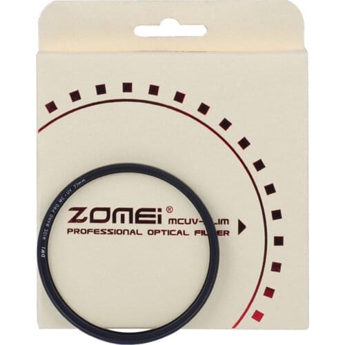 ZOMEI 49/52/55/58/62/67/72/77/82mm PRO Slim MC UV Filter MCUV Multi Coated Lens Filter for Canon NIkon Sony Pentax DSLR Camera