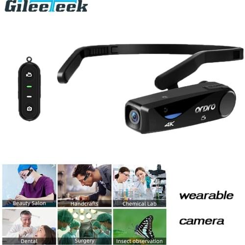 First Person View Youtube Vlog Camera EP6 Multi-resolution Shooting Recording Video Camera Camcorder Rechargeable Head Cam