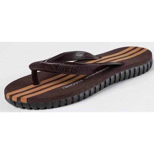 Summer Ins Trend Stripe Contrast Flip Flop for Men Men Shoes Home Slippers for Men House Slippers Women Designer Shoes Men