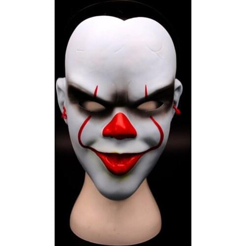 Hot Halloween Horror Clown Night The Mask Thriller Mouth Masque Spoof Funny Plastic Mask Christmas Gift Adult Party Facial Masks