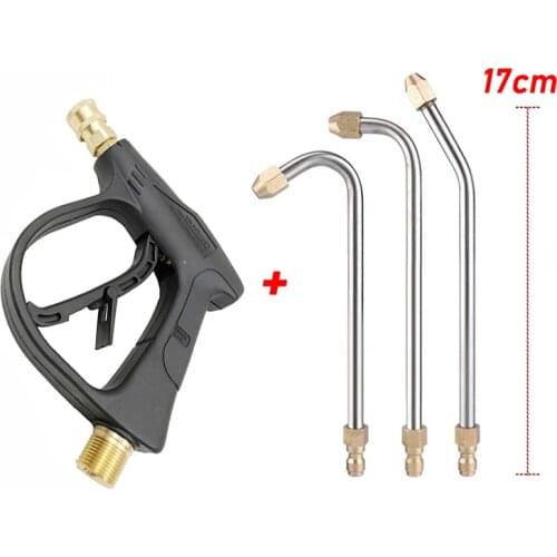 Car Washer Metal Jet Lance CLEANING WAND. 1/4" Quick Connector,for M22 Metric Thread Car Washer Water Gun Cleaning Tools