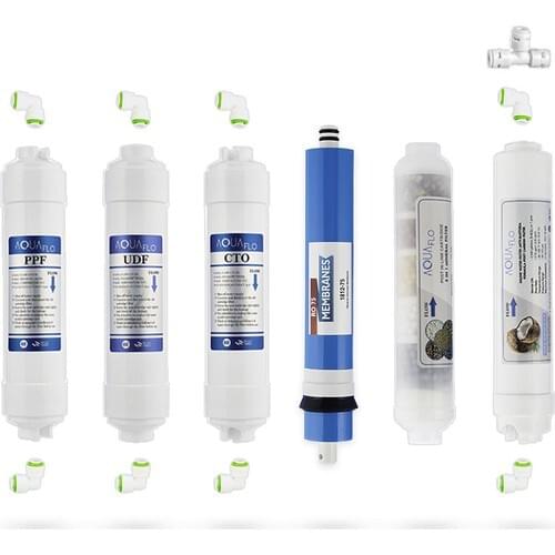 Milsuart Indoor Safe Water Purification Device 10 pcs Filter Standard Membrance Set