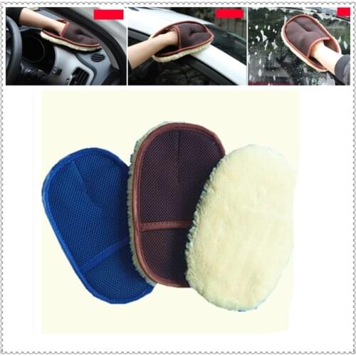 Car interior cleaning gloves motorcycle care waxing rag Accessories for Volkswagen vw Tuhuan 1.4T Touareg2 New Beetle Passat B6