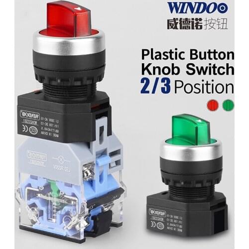 22mm plastic push button switch