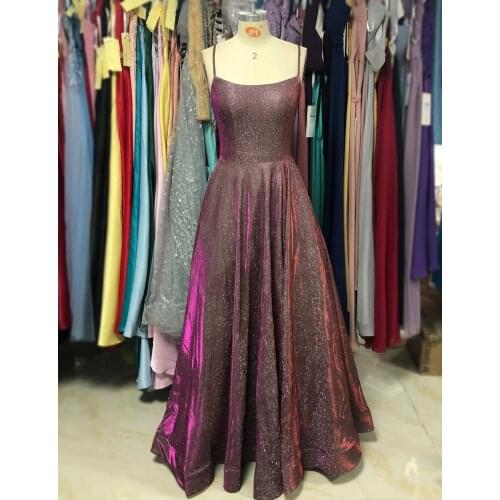 HOT Glitter Indian Red fabric Evening Dress 2021 Beadings square collar elegant luckgirls Customizable prom Dress mocini tailor