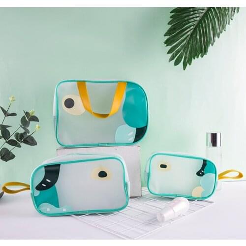 1 Pcs PVC Transparent Women Make Up Case Laser Beauty Organizer Pouch Mini Jelly Bag For Ladies Cosmetic Bag Necessaire