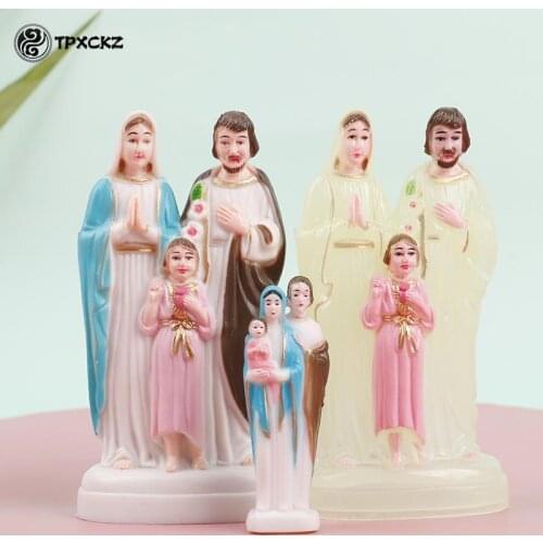 Jesus Statue Virgin Mary Statue Decor Catholic Christian Souvenirs Home Decor