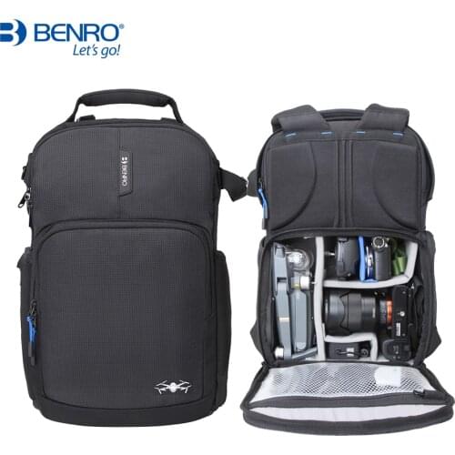 Benro RBII 150N Drone Camera Bag For MAVIC Drone Nylon Waterproof DSLR Backpack Case Laptop Compartment For Hiking Traveling