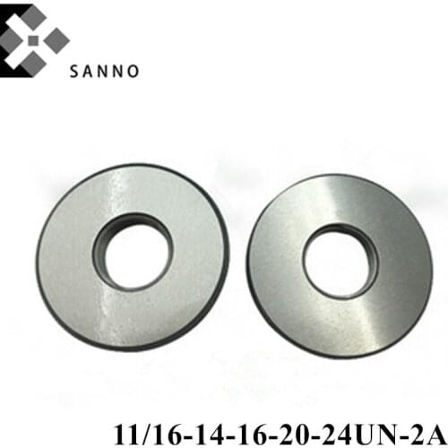 Precision 11/16-12UN, 14 / 16 / 20 / 24UN-2A ring O gauge american system thread ring gauge go and nogo