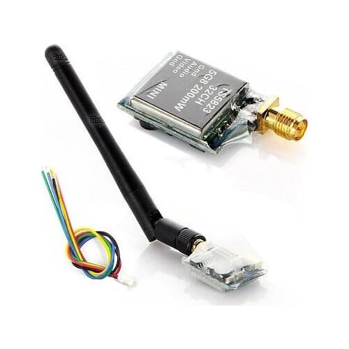 TS5823 5.8G 200mW 32CH FPV Mini Wireless AV Transmitter Module for FPV