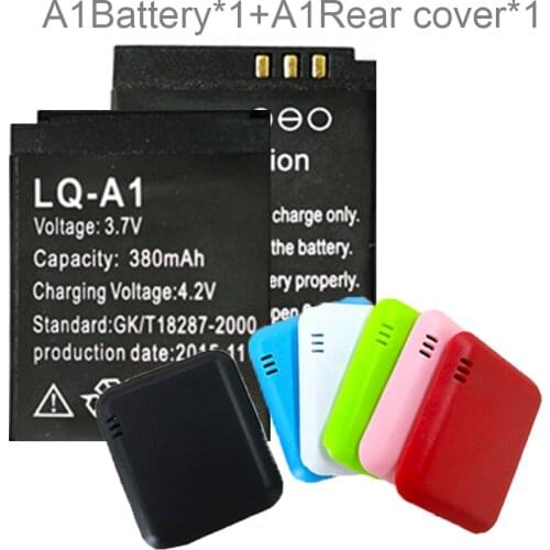 OCTelect LQ-A1 smart watch mobile phone battery 380mAh + color rear back cover free shipping LQ-A1