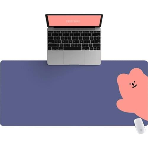 Large Office Computer Desk Mat Table Keyboard Big Mouse Pad Pink Bear Laptop Cushion Desk Non-slip Mat Gamer Mousepad Mat