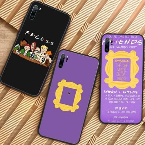 Friends tv series Purple door Phone Case Cover Fundas For Huawei honor Mate P 9 10 20 30 40 Pro 10i 7 8 a x Lite nova 5t