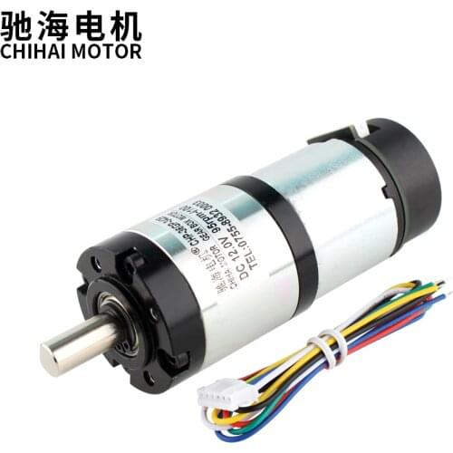 Chihai Motor CHP-36GP-3429K-ABHLL DC Magnetic Holzer Encoder Planetary Deceleration Gear Motor 12.0V 6.0v Flange with mounting