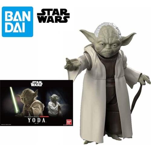 Bandai Star Wars 1/6 The Empire Strikes Back Master Yoda Assembled Model Action Figure Decoration Toys Childrens Gifts