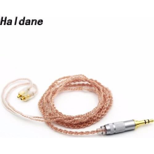 Free Shipping Haldane MMCX Cable 3.5MM Earphone Upgrade Cable For SE846 SE535 SE315 SE215 UE900