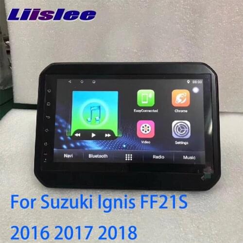LiisLee Car Multimedia GPS Audio Radio Stereo For Suzuki Ignis FF21S 2016 2017 2018 Original Style Navigation NAVI