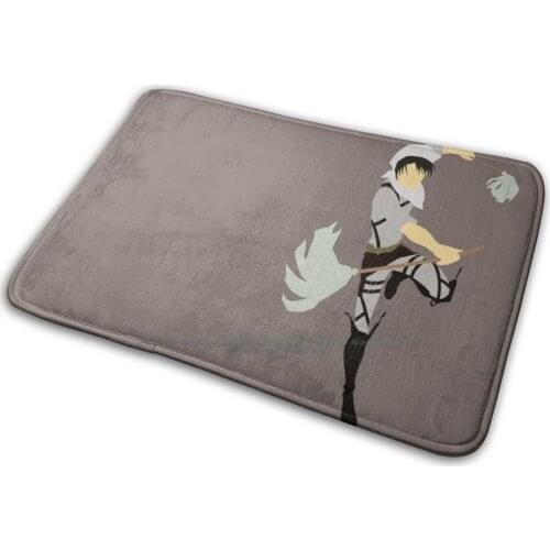 Maid Livai Mask Mat Rug Carpet Anti-Slip Bedroom Entrance Door Mat Shingeki No Kyojin Attack Of Titans Livai Eren