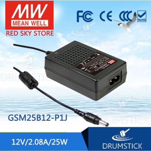 Prosperity MEAN WELL GSM25B12-P1J 12V 2.08A meanwell GSM25B 12V 25W AC-DC High Reliability Medical Adaptor