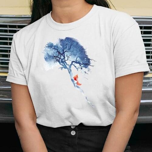 Women Ladies Animal New Trend Mujer Camisetas Fashion Graphic Cartoon Tshirt T-Shirt Lady Female Tops Tees Print Clothes