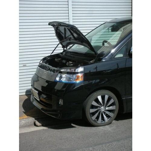 Front Hood Bonnet Gas Struts Lift Support Shock Damper Carbon Fiber for 2001-2007 Toyota VOXY ZRR60 Mini Van