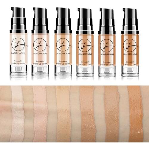 Bright Face Makeup Foundation Liquid Concealer brighten Cream long lasting Beauty Make up Moisturizer Whitening BB cream TSLM2