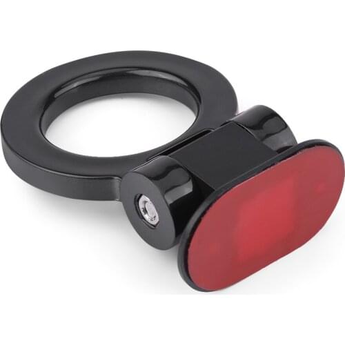 Universal Car Styling Trailer Hooks Sticker Decoration Car Auto Rear Front Trailer Simulation Racing Ring Vehicle Towing Hook