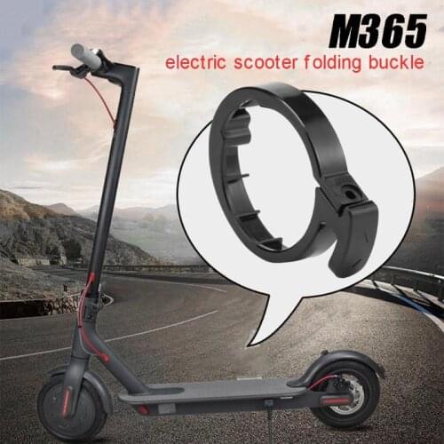 Electric Scooter Bottom Circle Clasped Guard Ring Buckle Skateboard Parts Tube Stem Folding Pack Insurance For Xiaomi Mijia M365