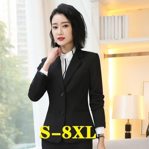 Womens jacket Blazer Women Blazers and Jackets Work Office Lady Suit Slim Black Blazer Coat Tops Womens Clothing Free Shipping