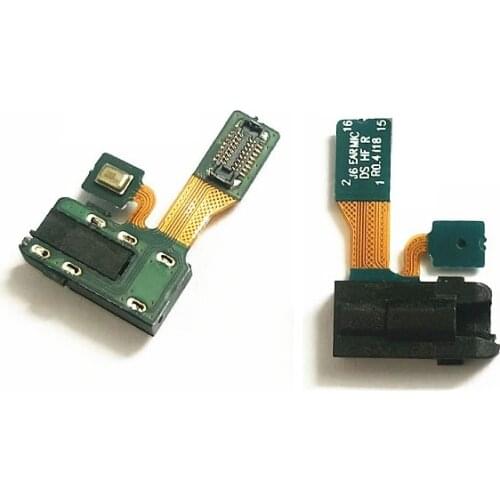 10Pcs/lot, For Samsung J6 2018 J600 J600F & A6 A600F A600 Earphone Headphone Audio jack Flex Cable Repair Parts