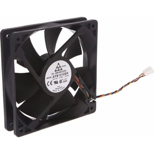 120x120x25mm Brushless DC12V 0.80A 7-Blade Cooling Fan 12025 For Delta AFB1212SH