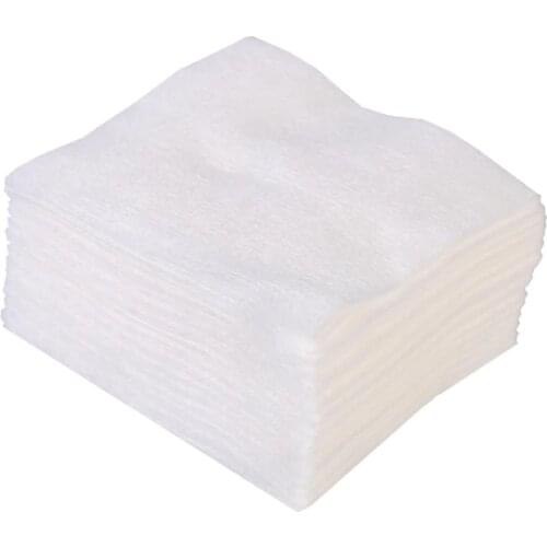 200Pcs Cotton Gun Cleaning Patch Rifle Pistol Airsoft Highly Water Absorption Hunting Gun Clean Cloth Gun Cleaning Tool