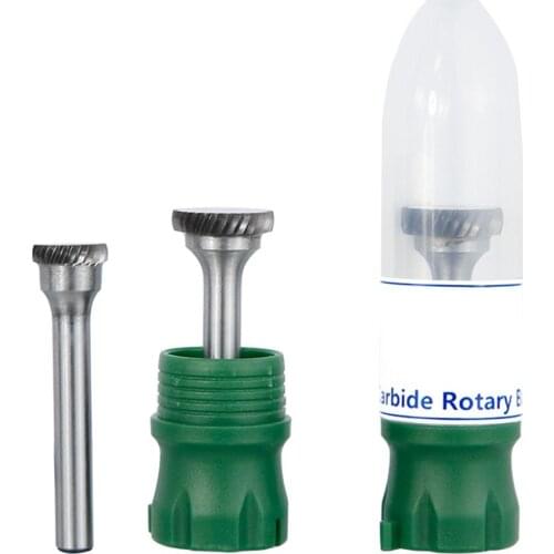 Tungsten Carbide Burr 6Mm Shank Single Cut Rotary Burr File Type Rar for Metal Carving Bit Rotary Cutter