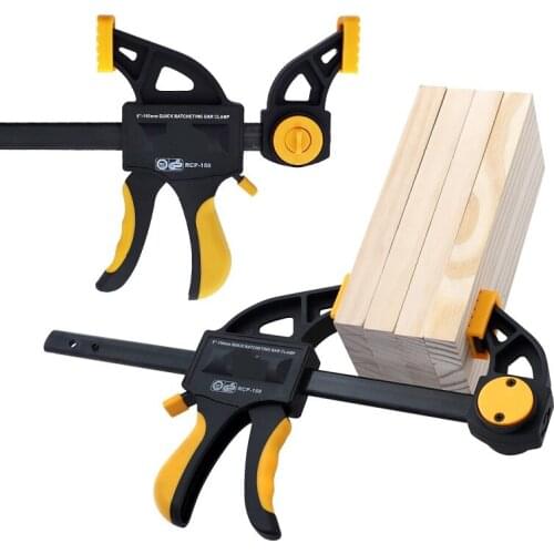 Woodworking F Clamp Fixed Clamp Adjustable Fast Ratchet Clamp Multifunctional Clamp Vigorously Pliers Wood Clamp