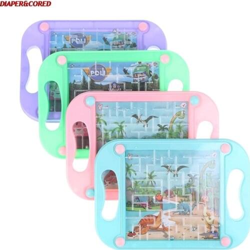 Children 3D Maze Educational Toy Baby Balance Ball Maze Board Puzzle Montessori Maze Balance Game Popular Toys Gift For Toddlers